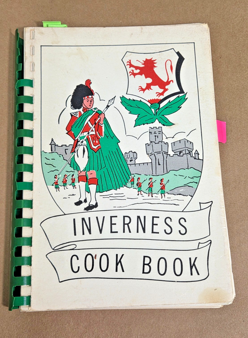 Vintage 1975 Inverness Mississippi Cookbook All Saints Episcopal Guild Southern